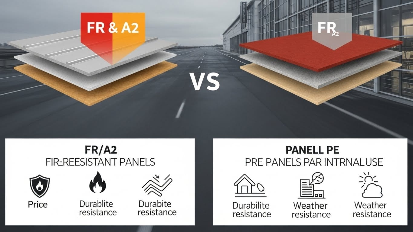 ورق مناسب نمای کامپوزیت