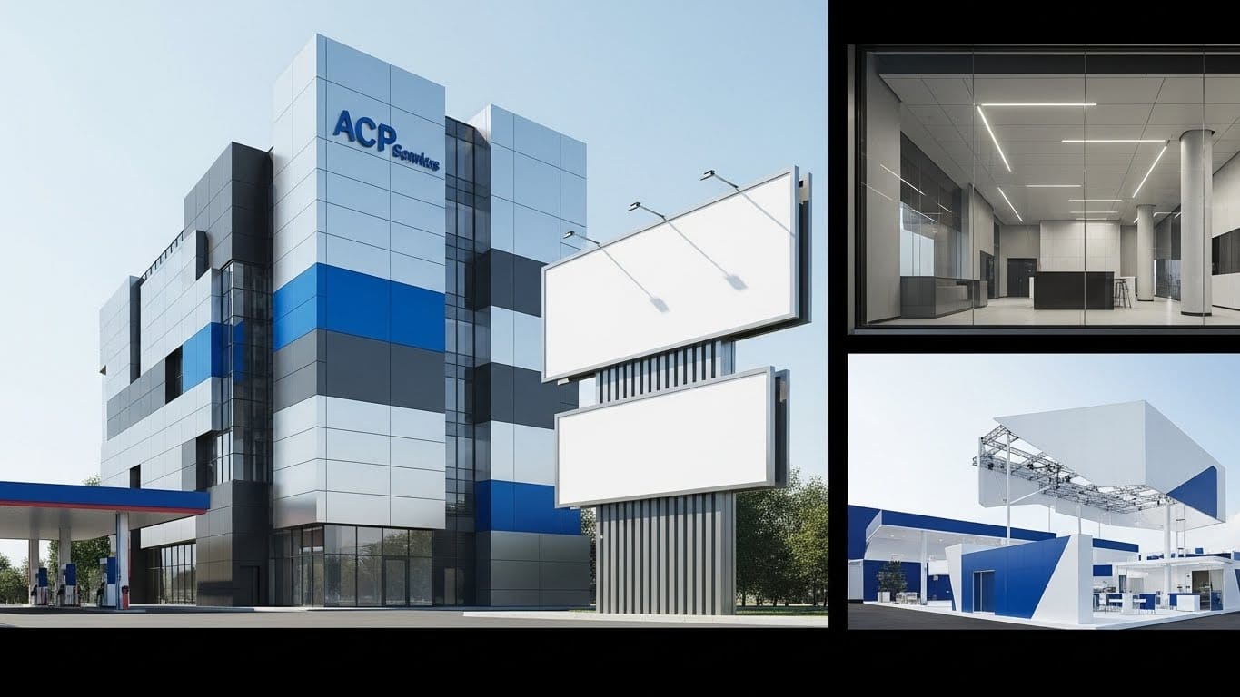 تفاوت ورق کامپوزیت نما و تابلوسازی